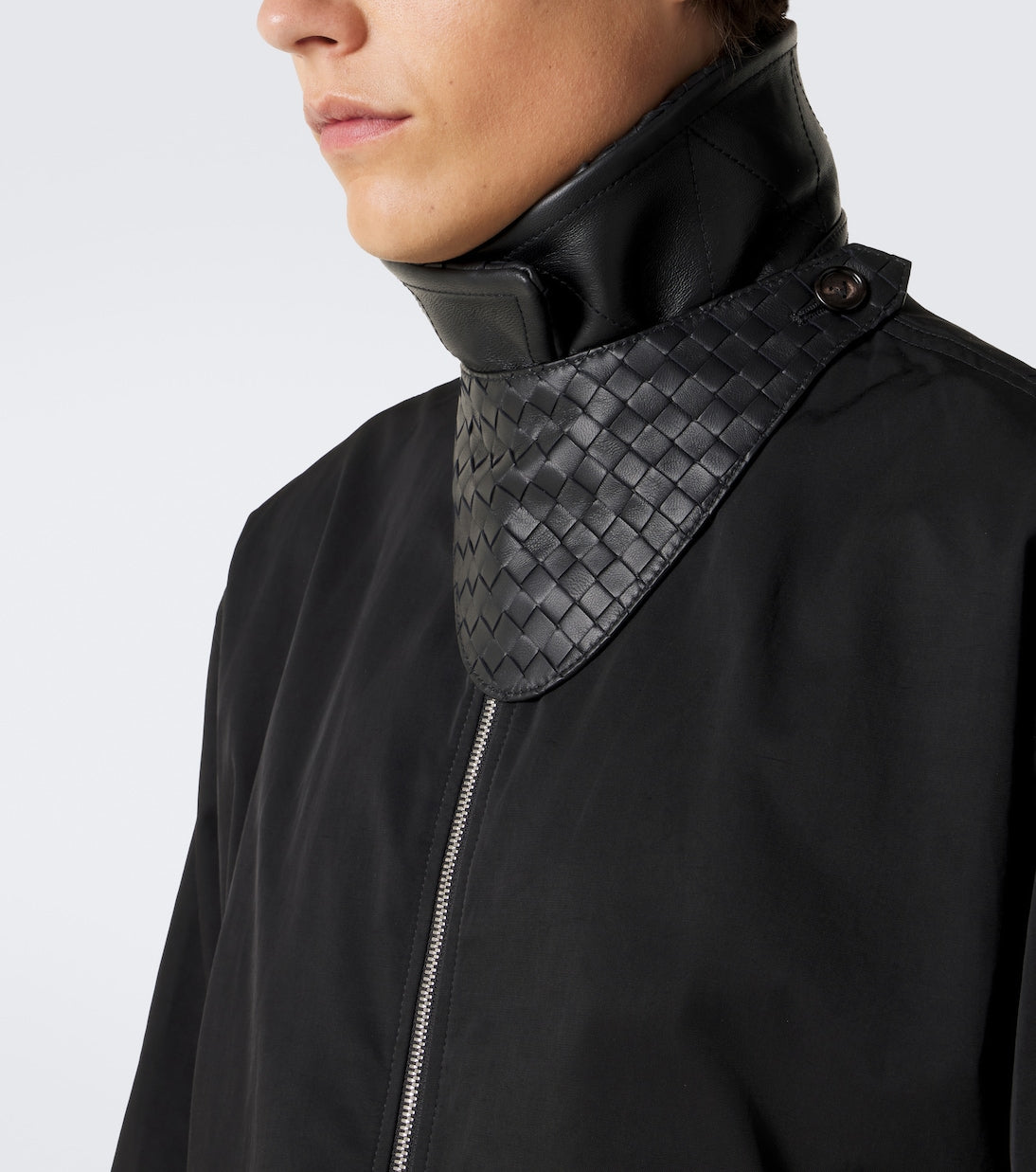 Bottega Veneta - Intrecciato twill blouson jacket