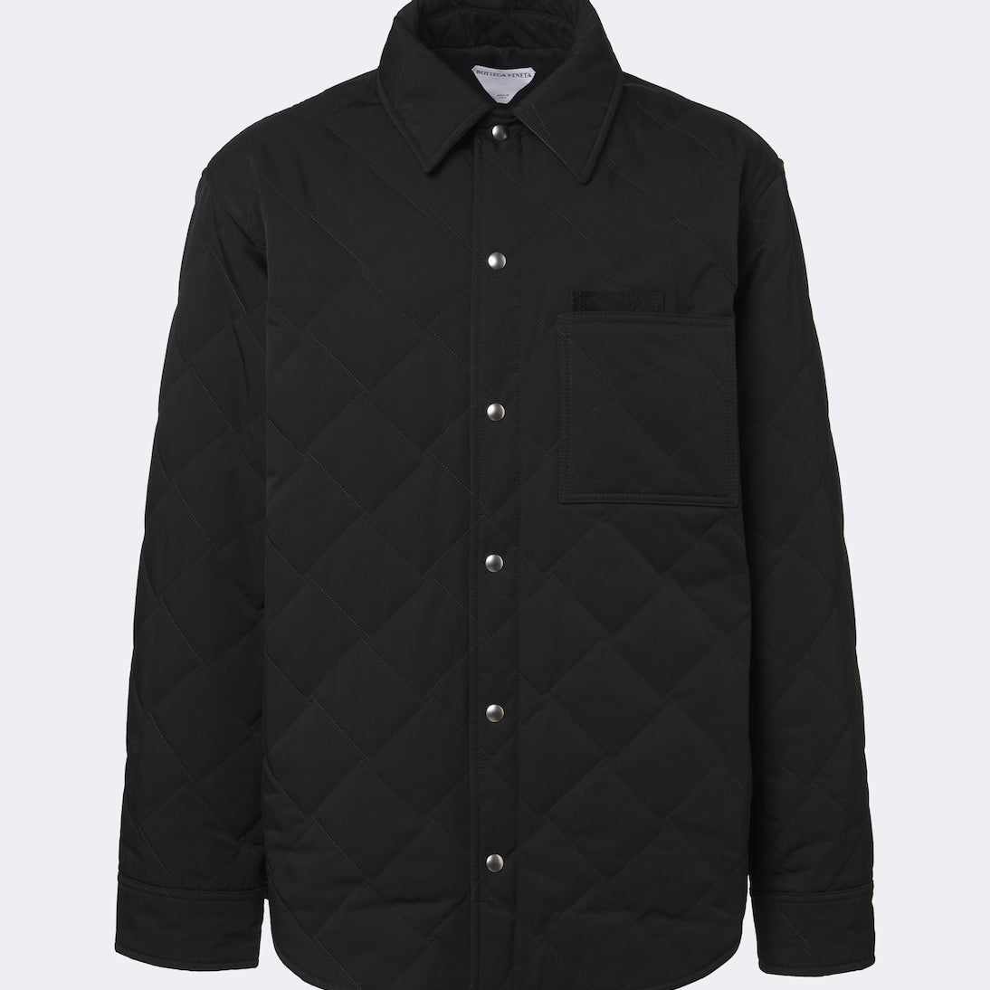 Bottega Veneta - Intrecciato quilted cotton-blend overshirt