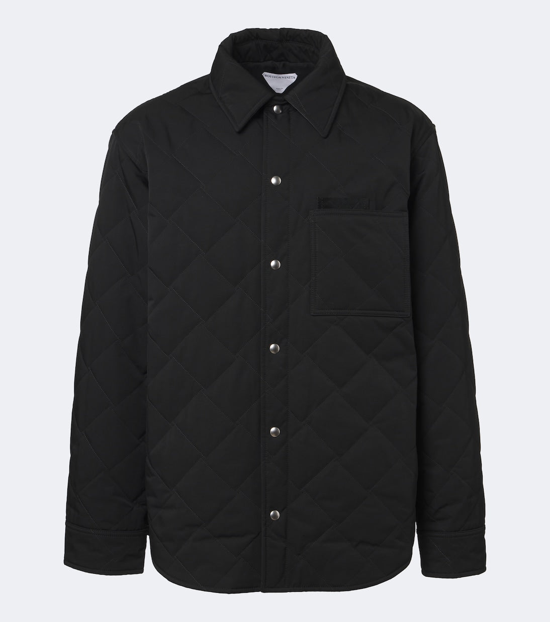 Bottega Veneta - Intrecciato quilted cotton-blend overshirt