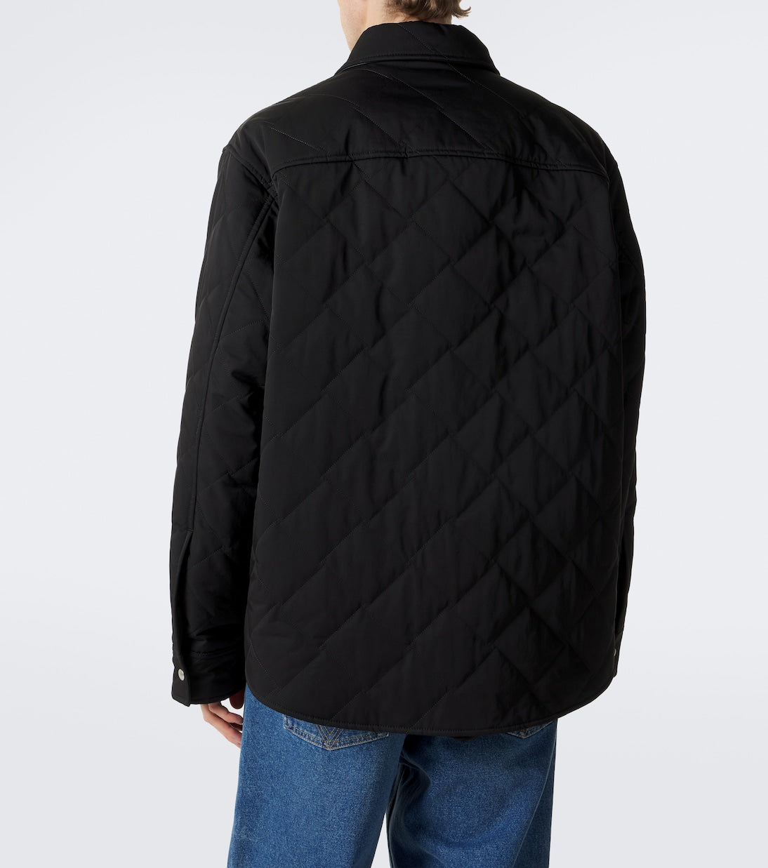 Bottega Veneta - Intrecciato quilted cotton-blend overshirt