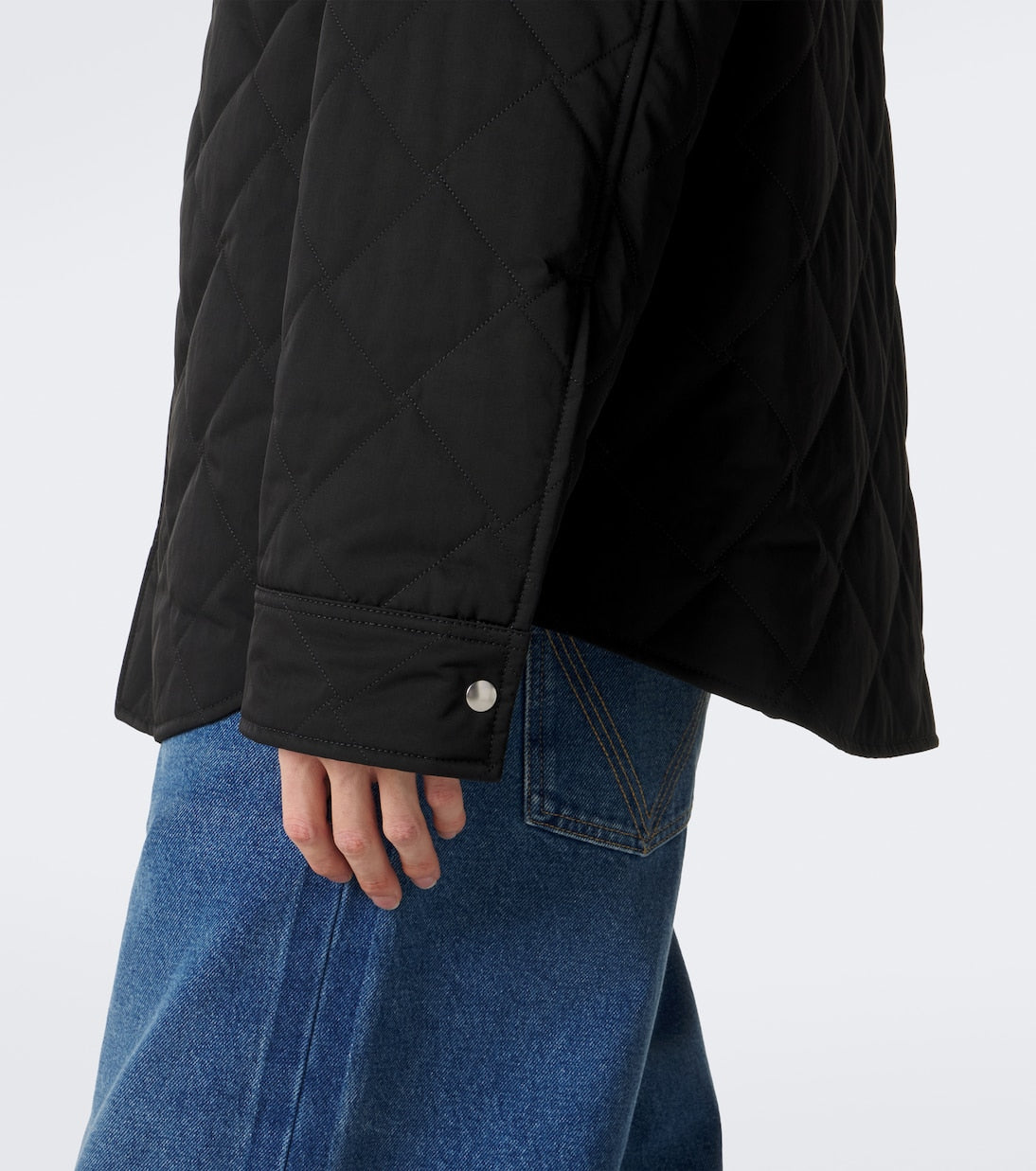 Bottega Veneta - Intrecciato quilted cotton-blend overshirt