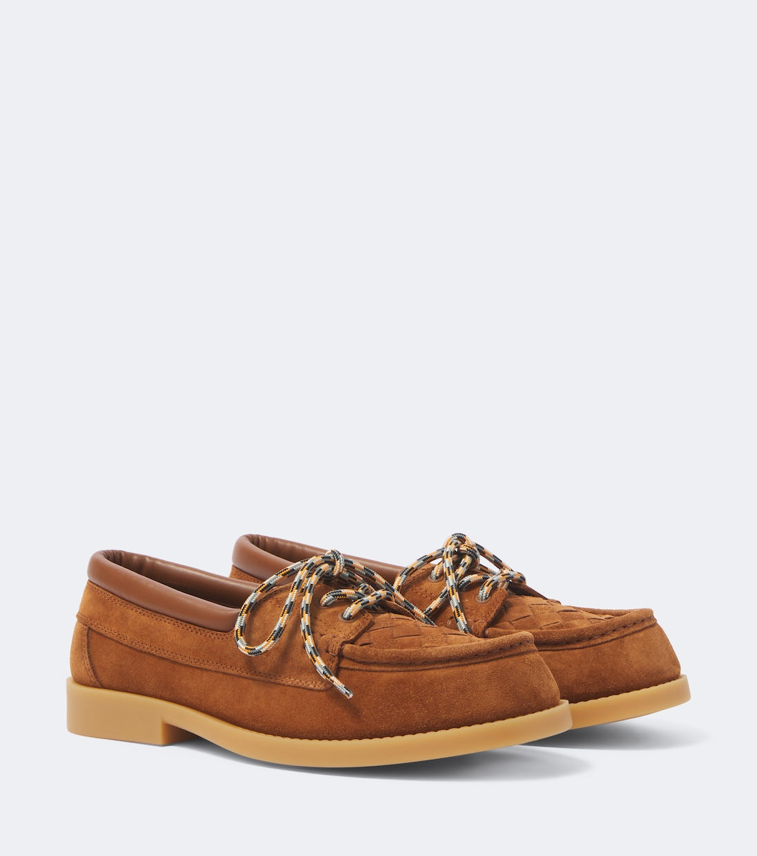 Bottega Veneta - Pier suede boat shoes