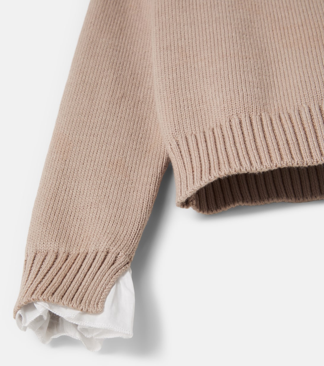 Monnalisa - Cotton and wool sweater