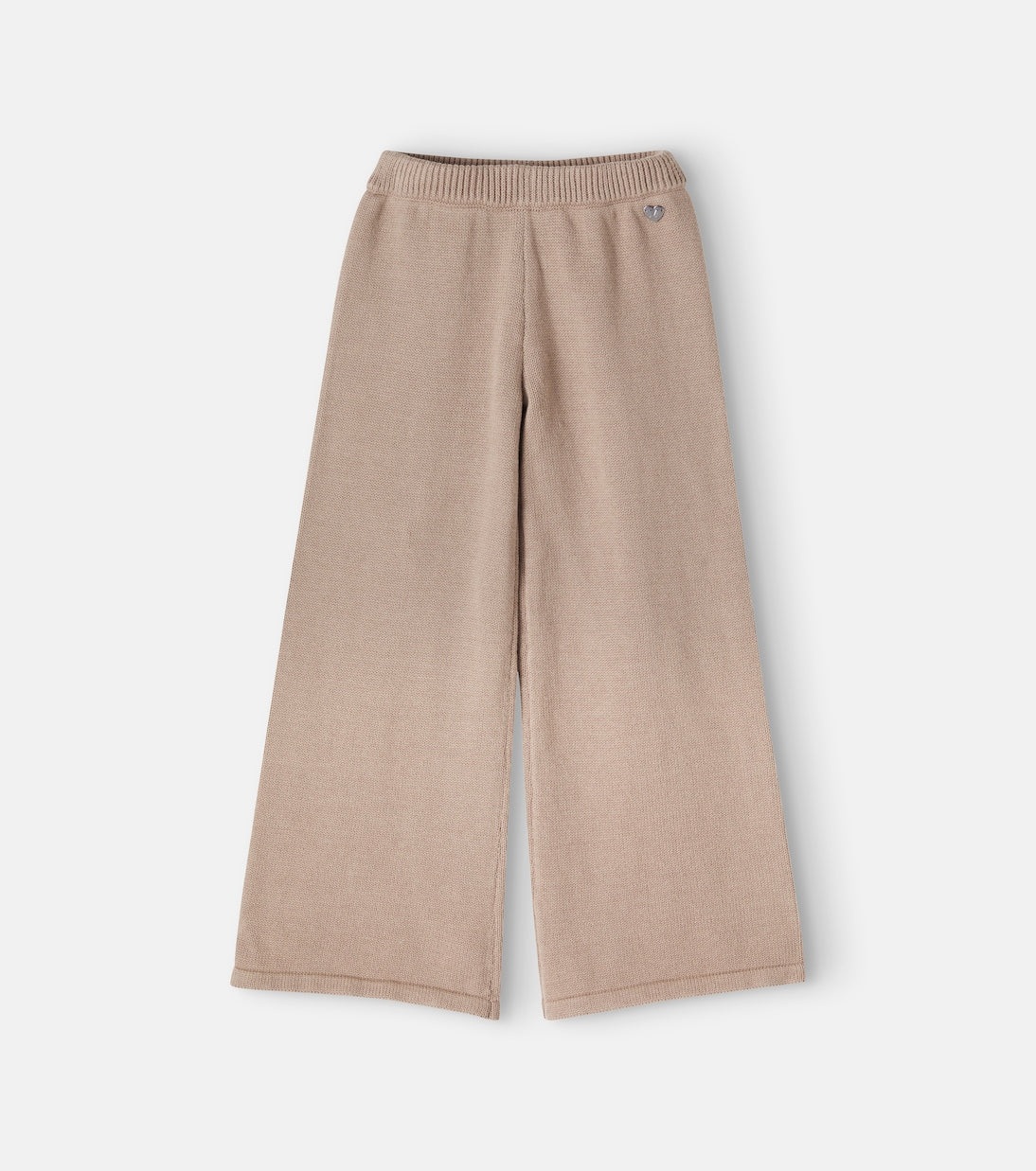 Monnalisa - Cotton and wool wide-leg pants