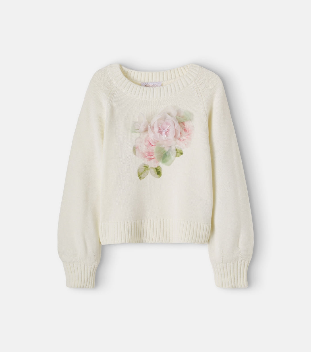 Monnalisa - Floral sweater