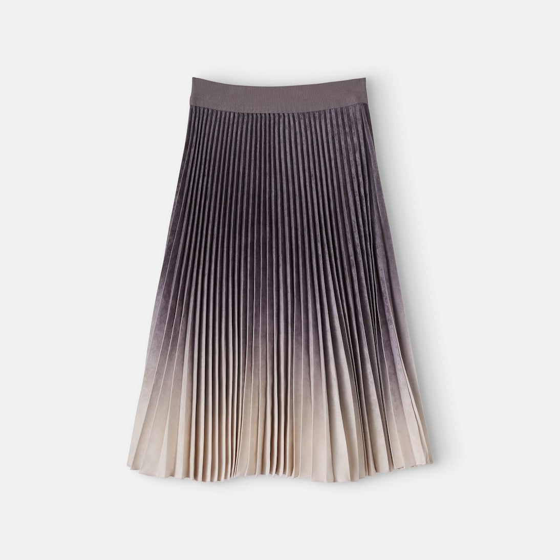 Monnalisa - Ombré plissé skirt