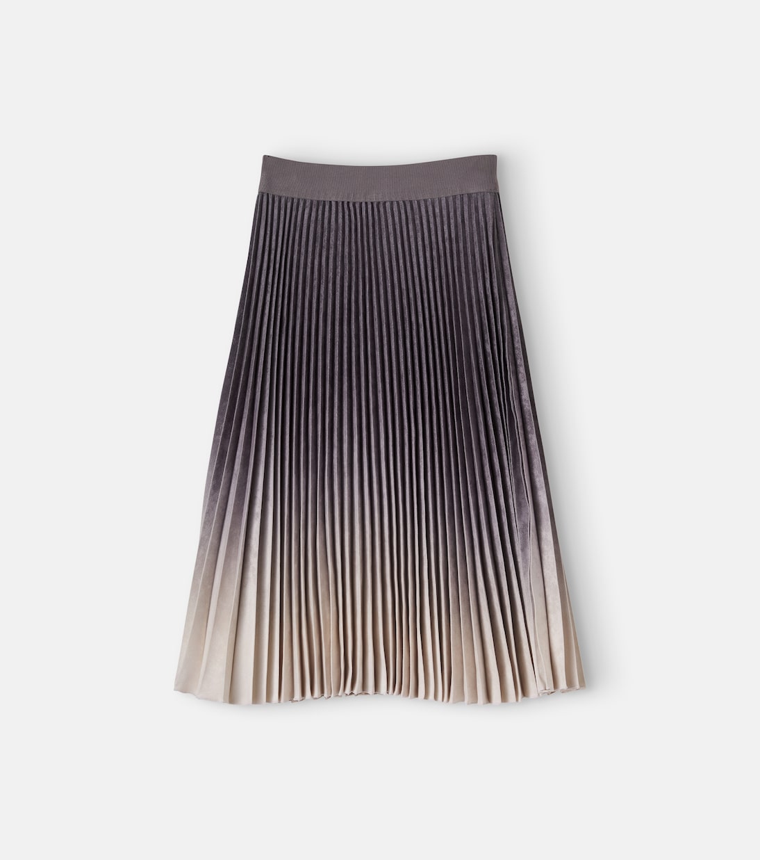 Monnalisa - Ombré plissé skirt