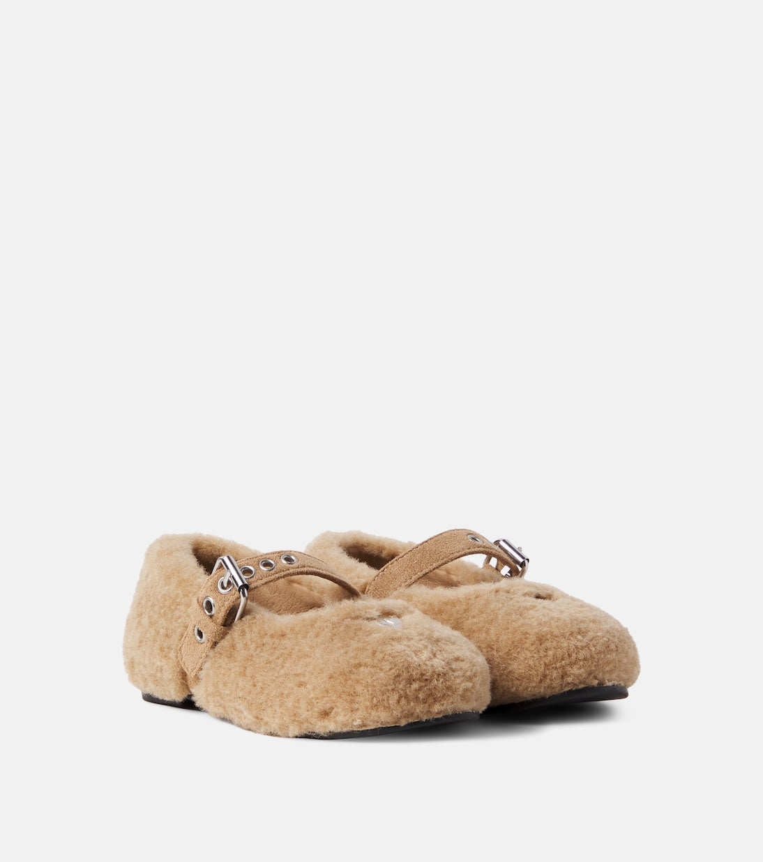 Monnalisa - Mary Jane teddy flats