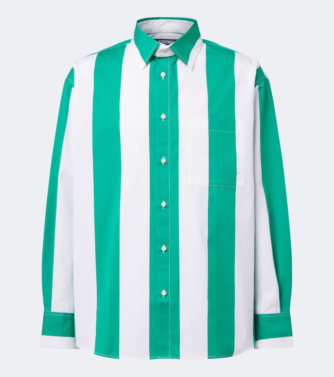 Jacquemus - Camargue striped cotton poplin shirt
