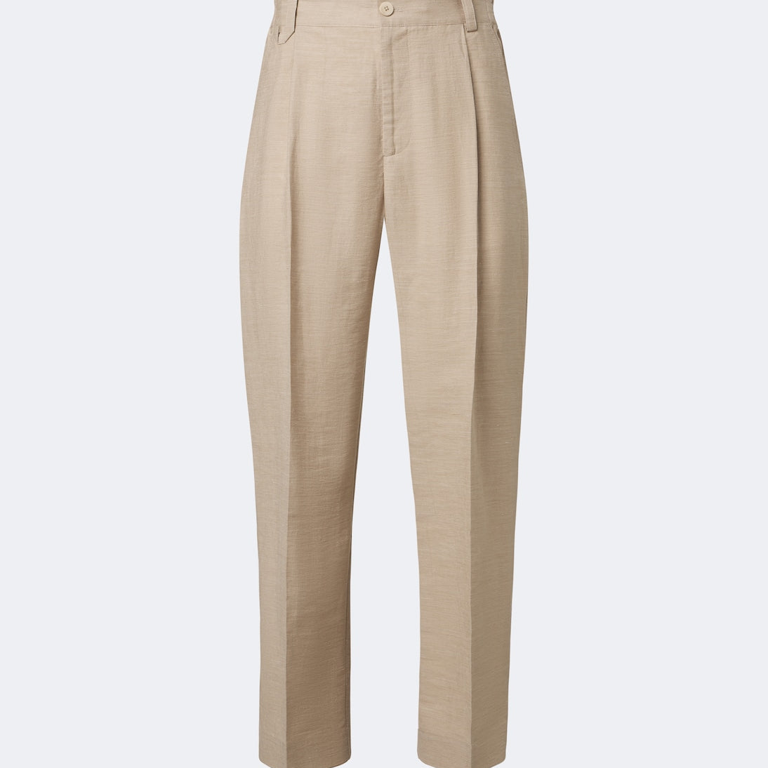 Jacquemus - Croisière pleated linen-blend pants
