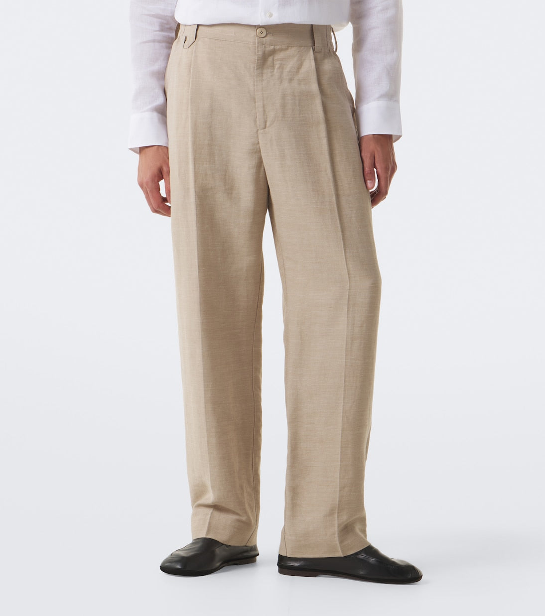 Jacquemus - Croisière pleated linen-blend pants