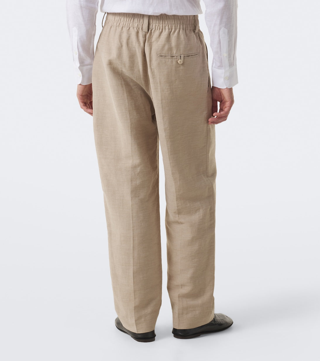 Jacquemus - Croisière pleated linen-blend pants
