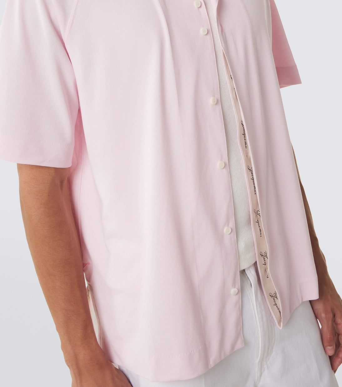 Jacquemus - Jean Atelier jersey bowling shirt