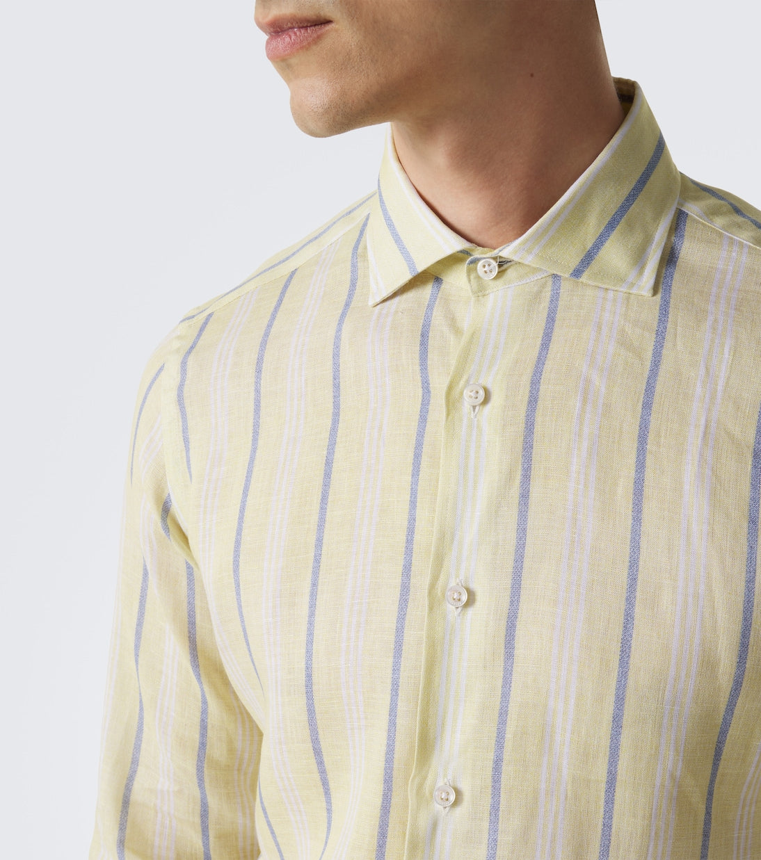 Fedeli - Striped linen shirt