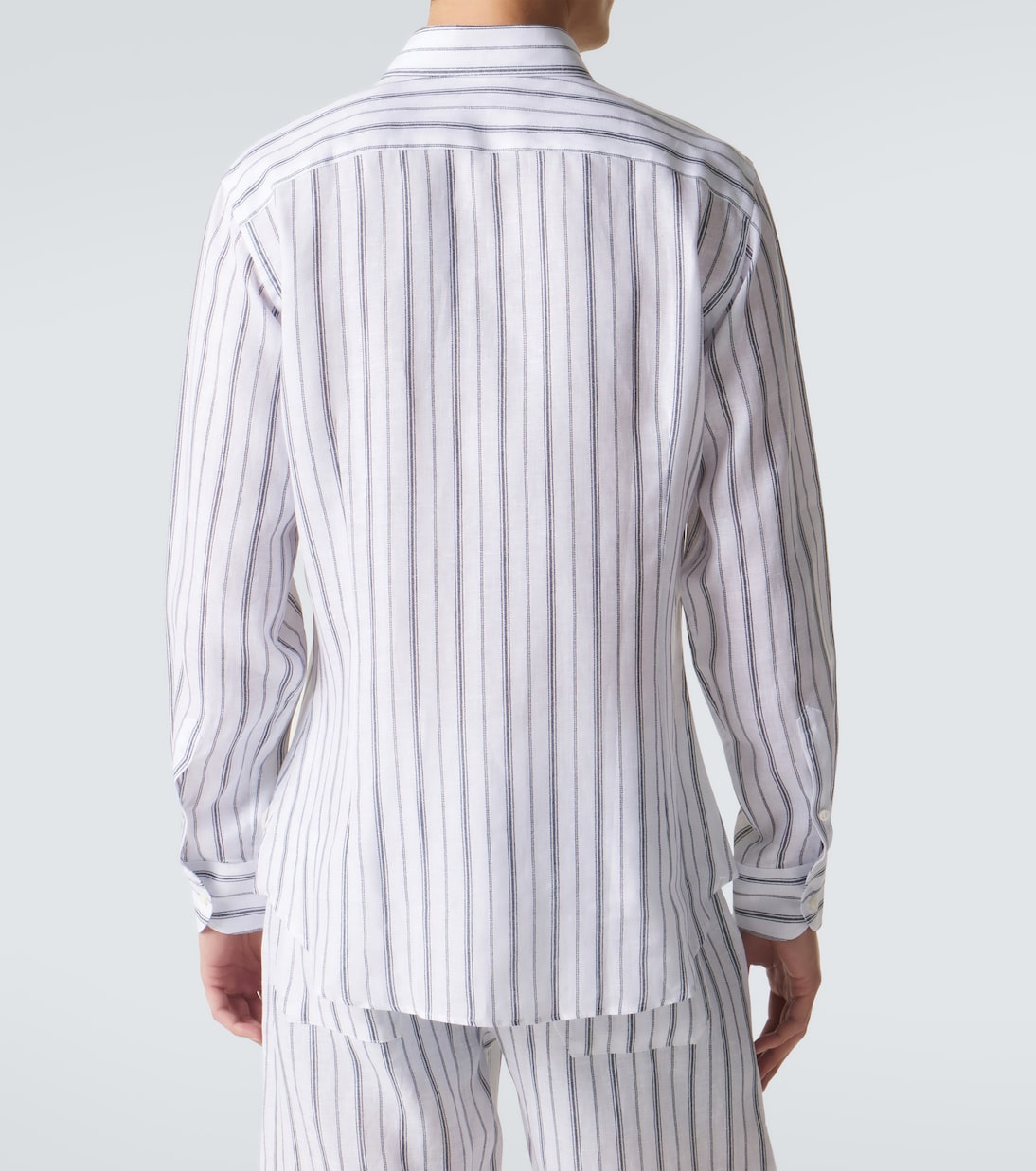 Fedeli - Striped linen shirt