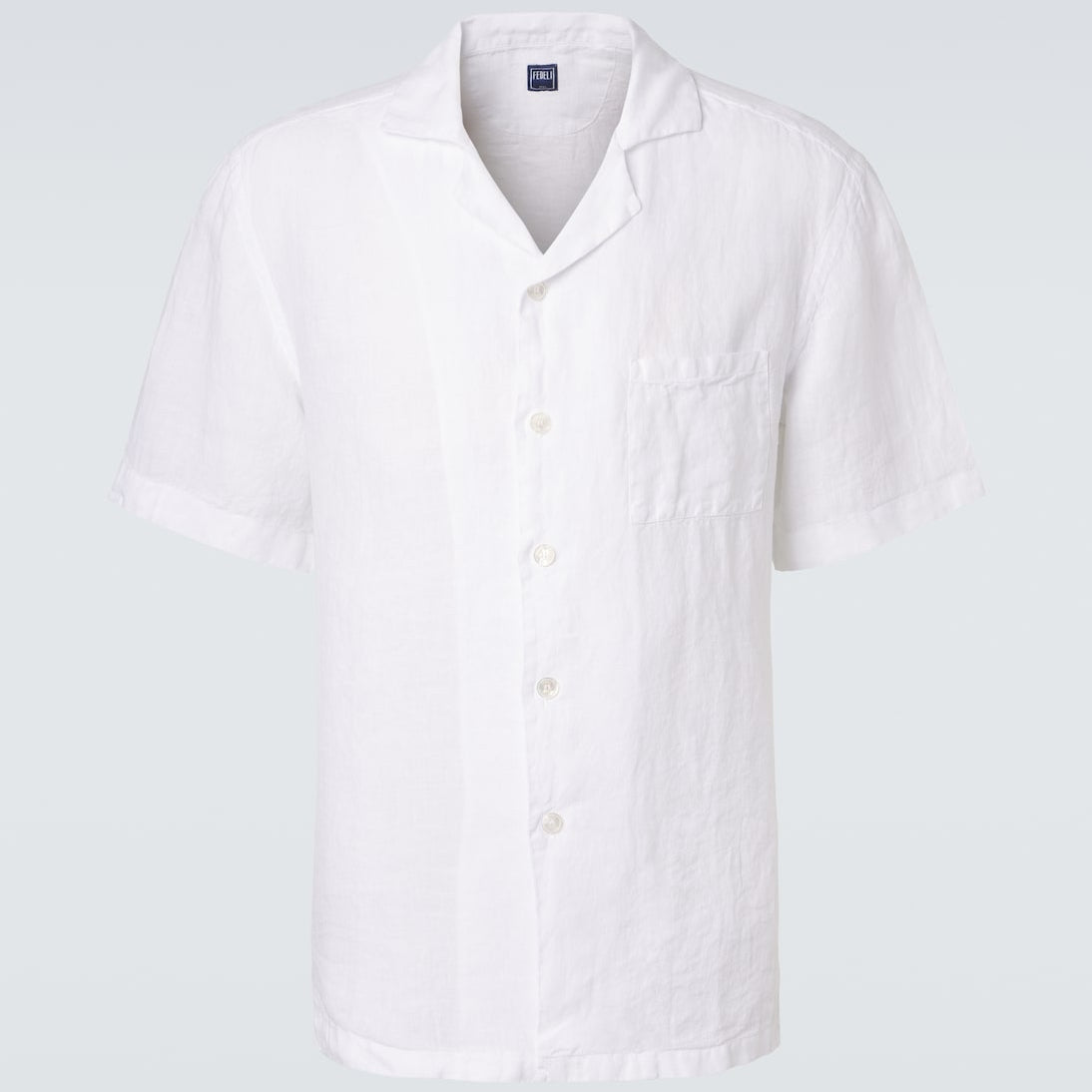 Fedeli - Linen bowling shirt