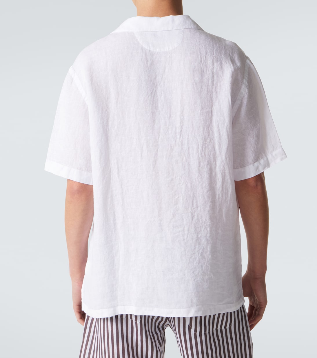 Fedeli - Linen bowling shirt