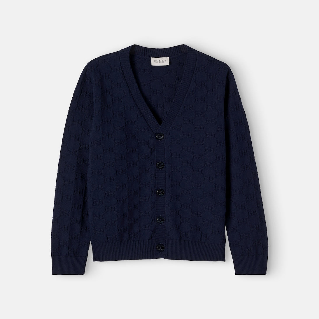 Gucci Kids - GG cotton jacquard cardigan