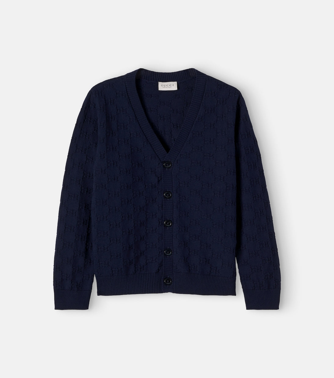 Gucci Kids - GG cotton jacquard cardigan