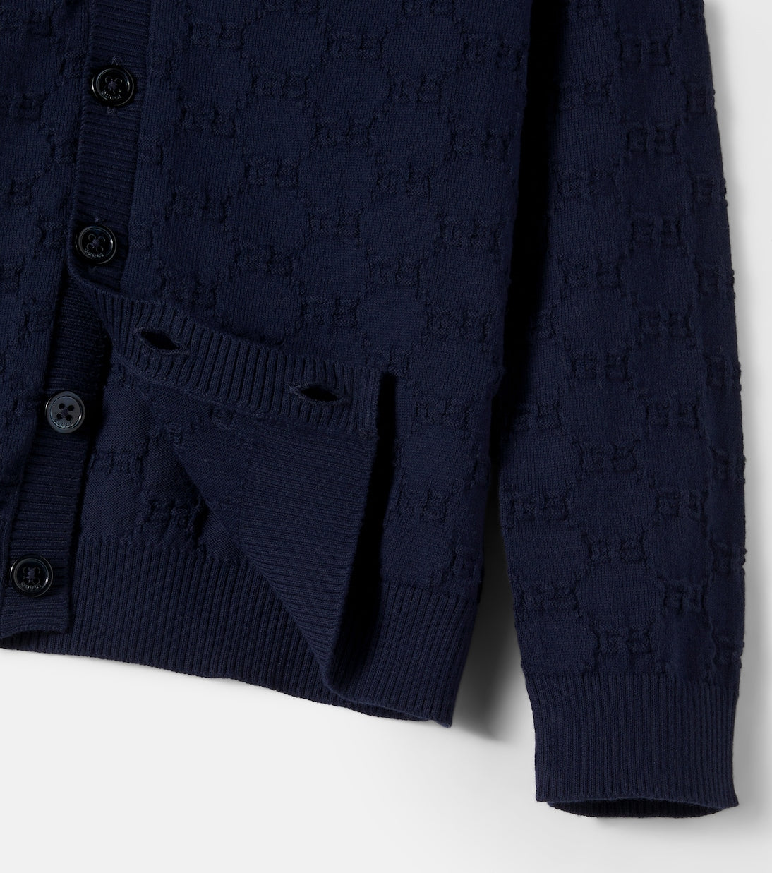 Gucci Kids - GG cotton jacquard cardigan