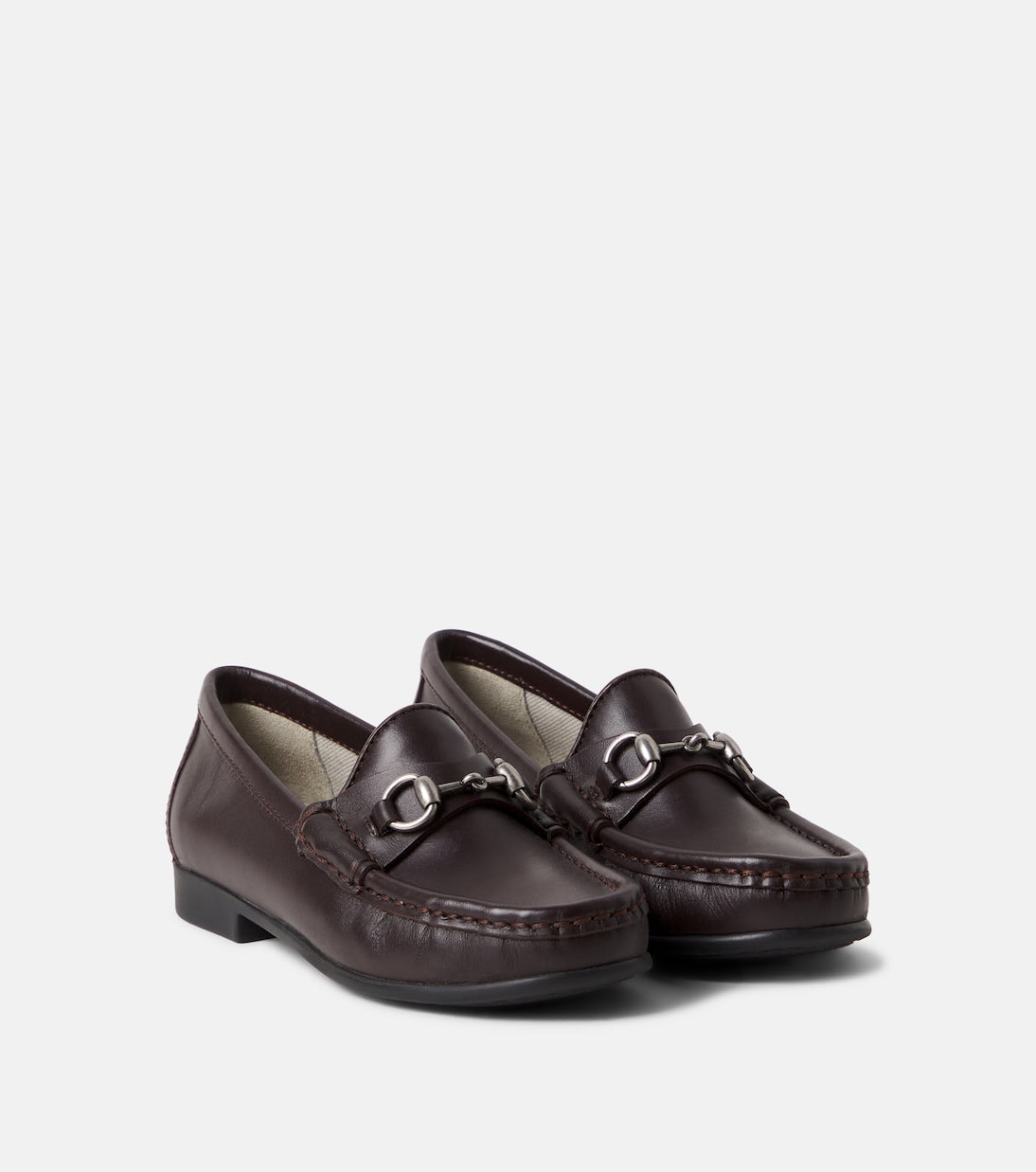 Gucci Kids - Horsebit leather loafers
