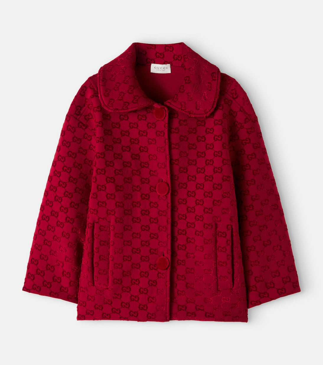 Gucci Kids - GG chenille-trimmed jacket