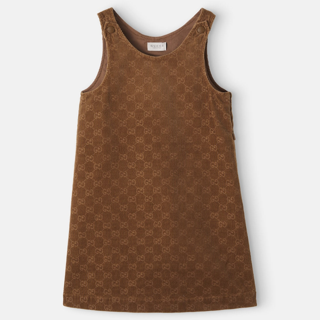 Gucci Kids - GG cotton corduroy dress