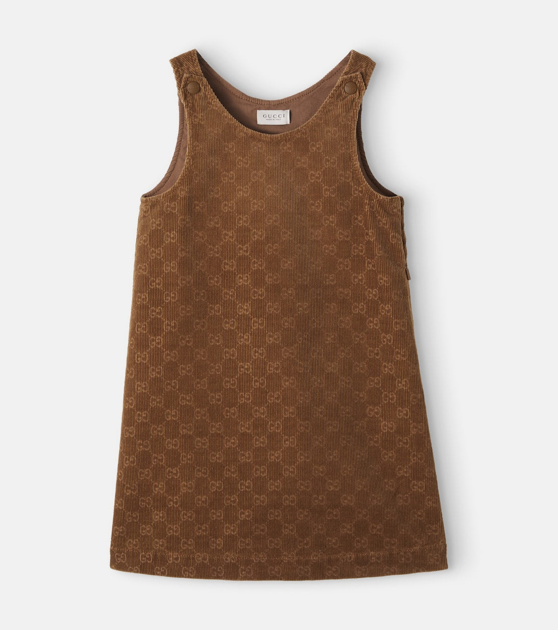 Gucci Kids - GG cotton corduroy dress
