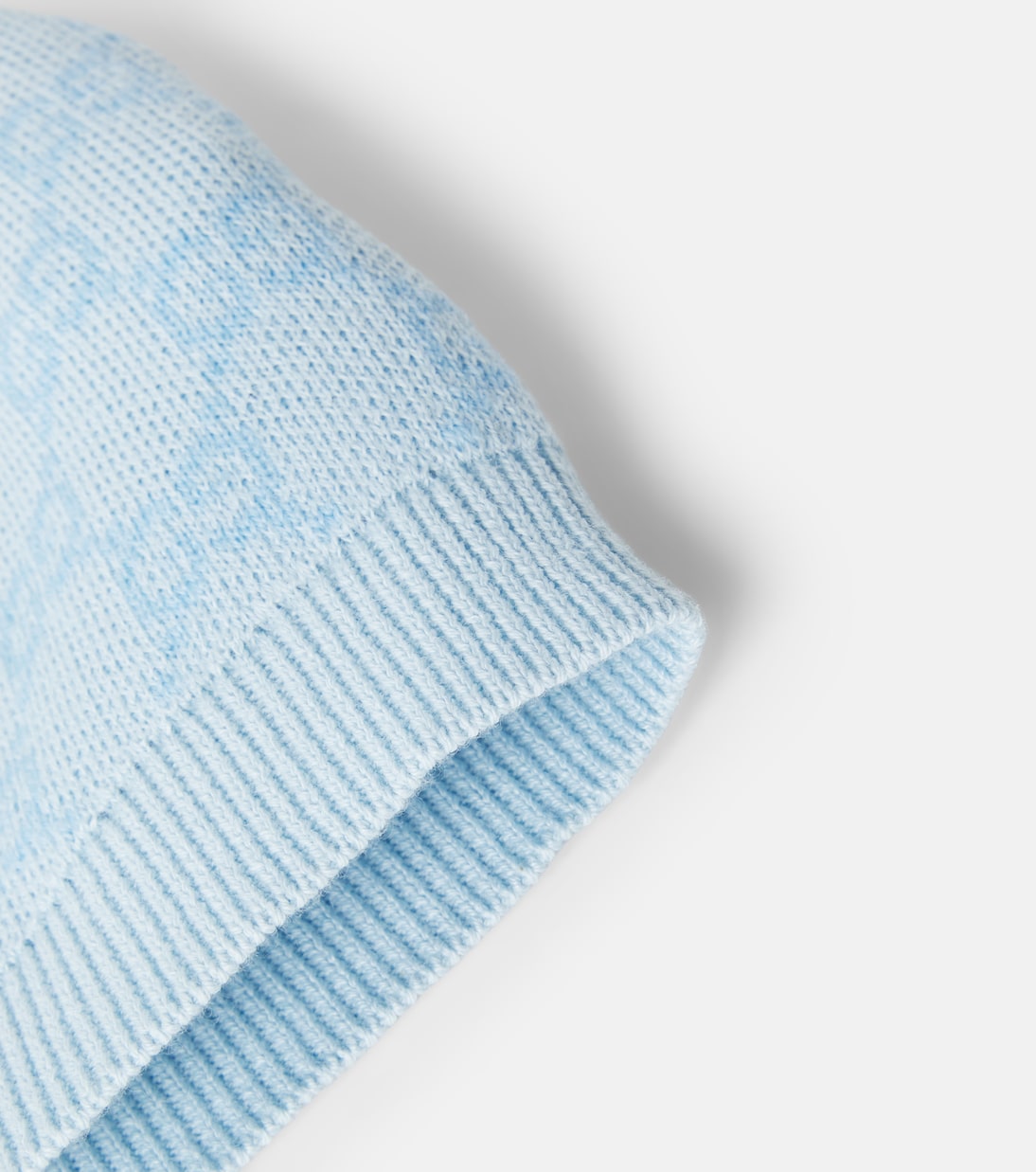 Gucci Kids - Baby GG jacquard cotton and wool beanie