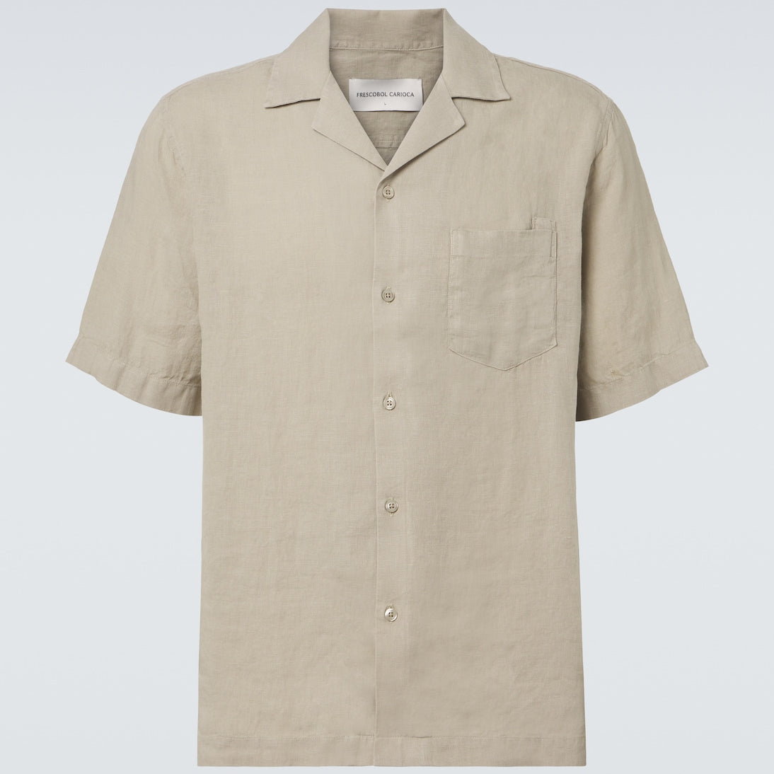 Frescobol Carioca - Angelo linen bowling shirt
