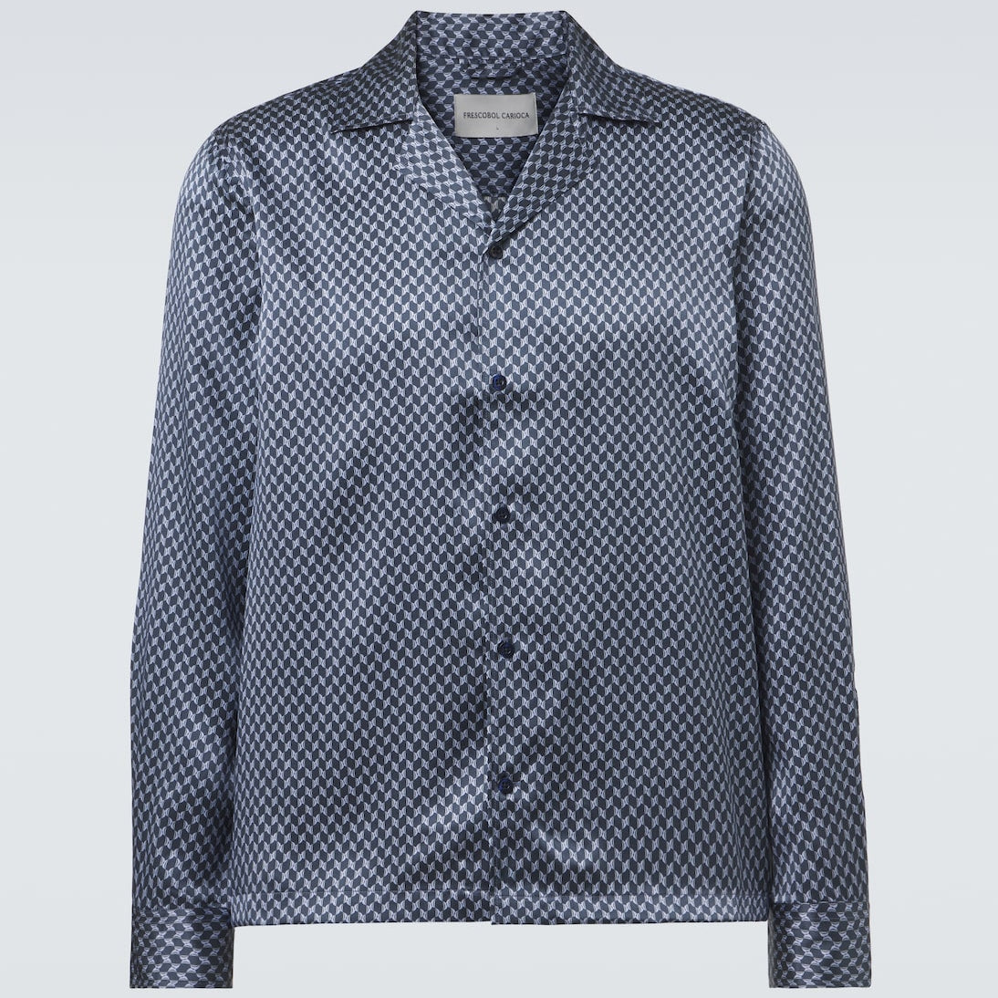Frescobol Carioca - Safra silk shirt