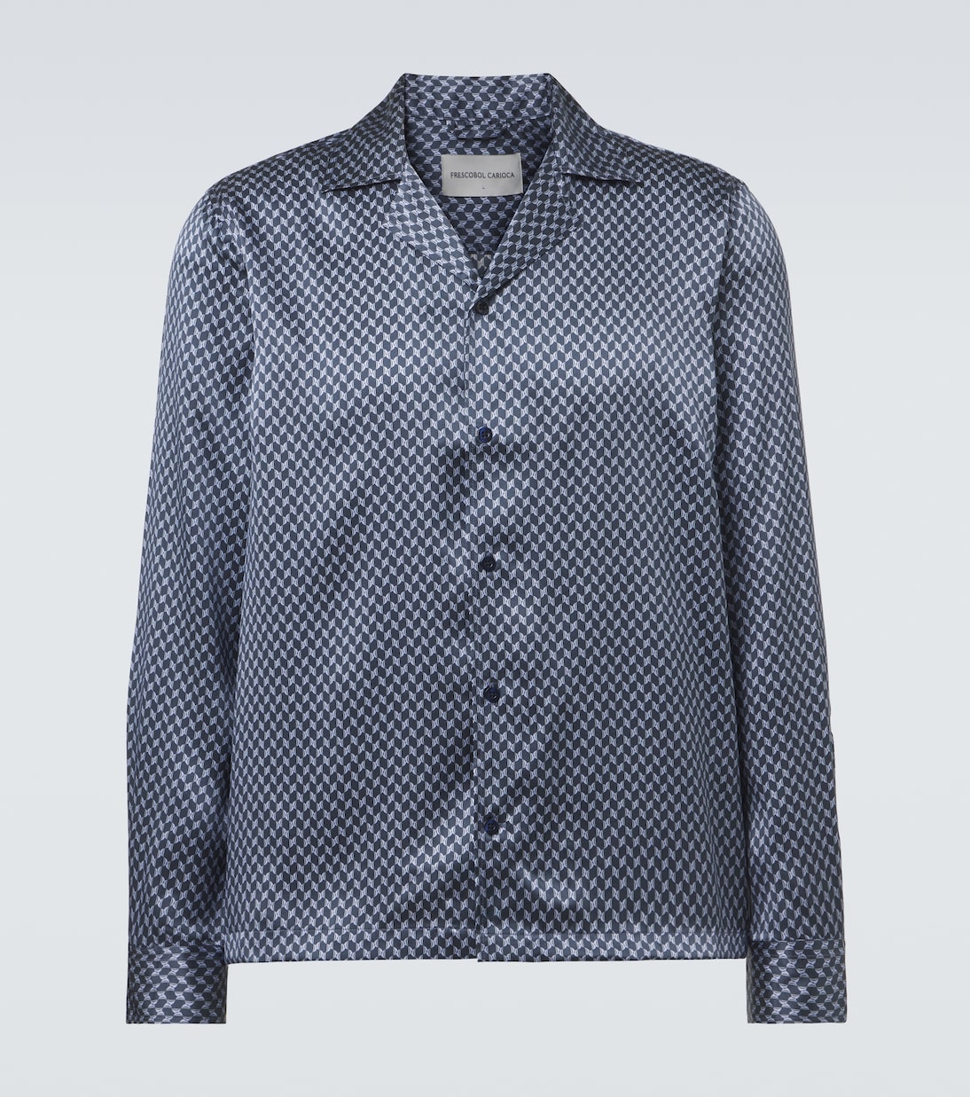 Frescobol Carioca - Safra silk shirt
