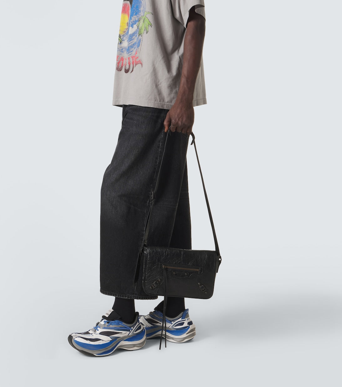 Balenciaga - Le City leather shoulder bag
