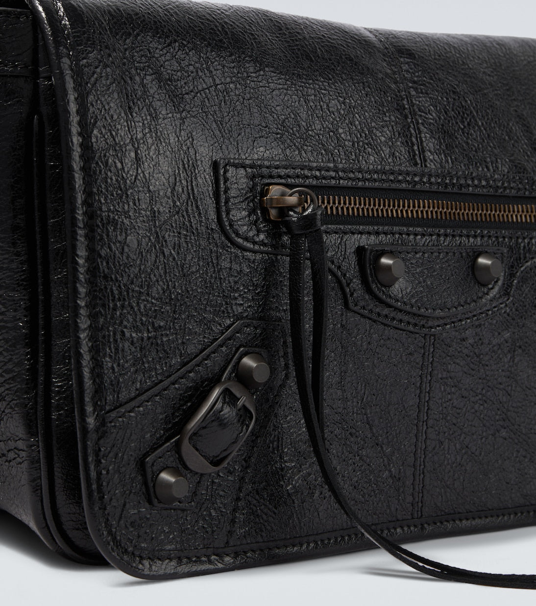 Balenciaga - Le City leather shoulder bag