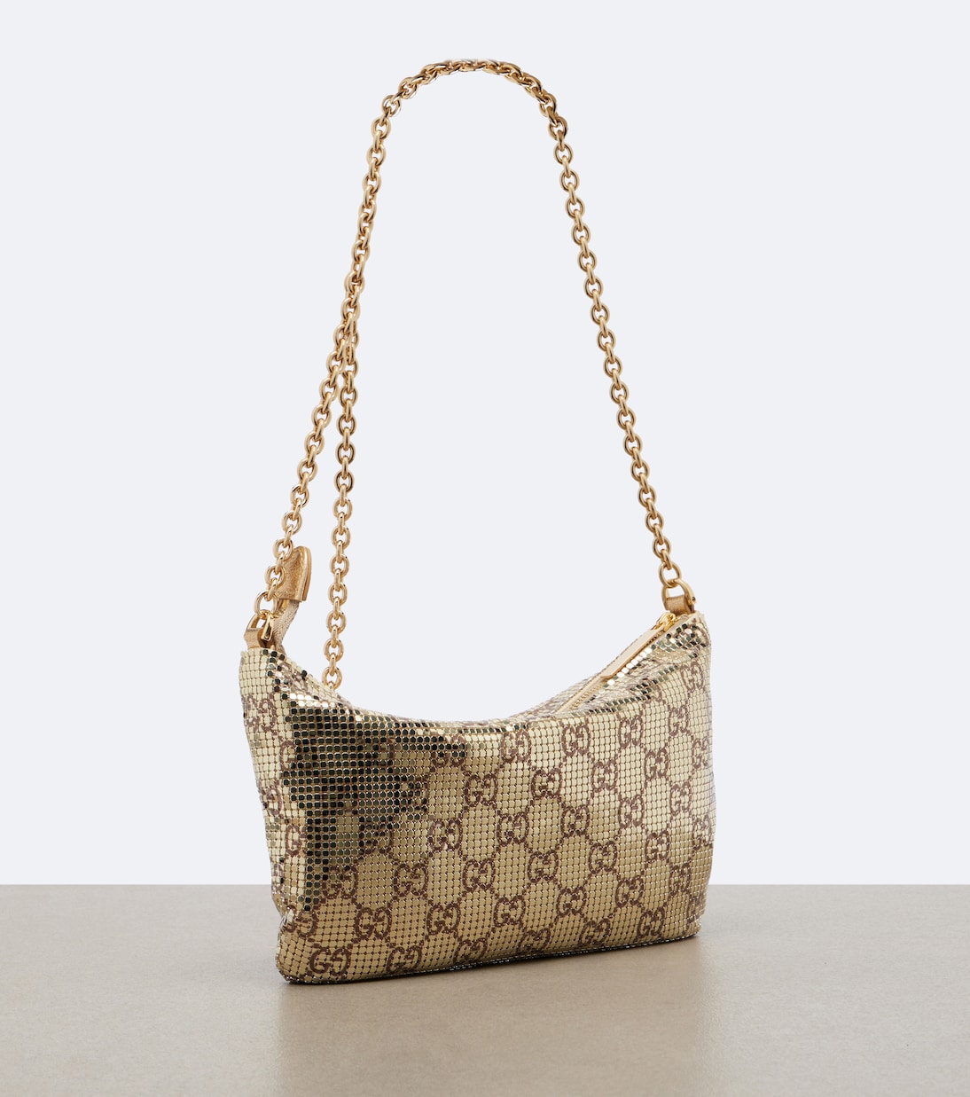 Gucci - GG mesh shoulder bag