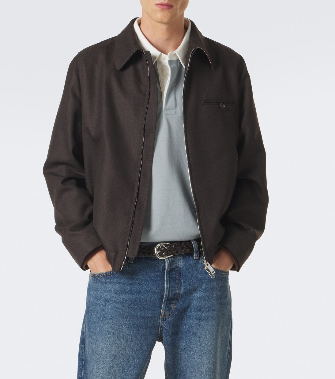 Slowear - Virgin wool blouson jacket