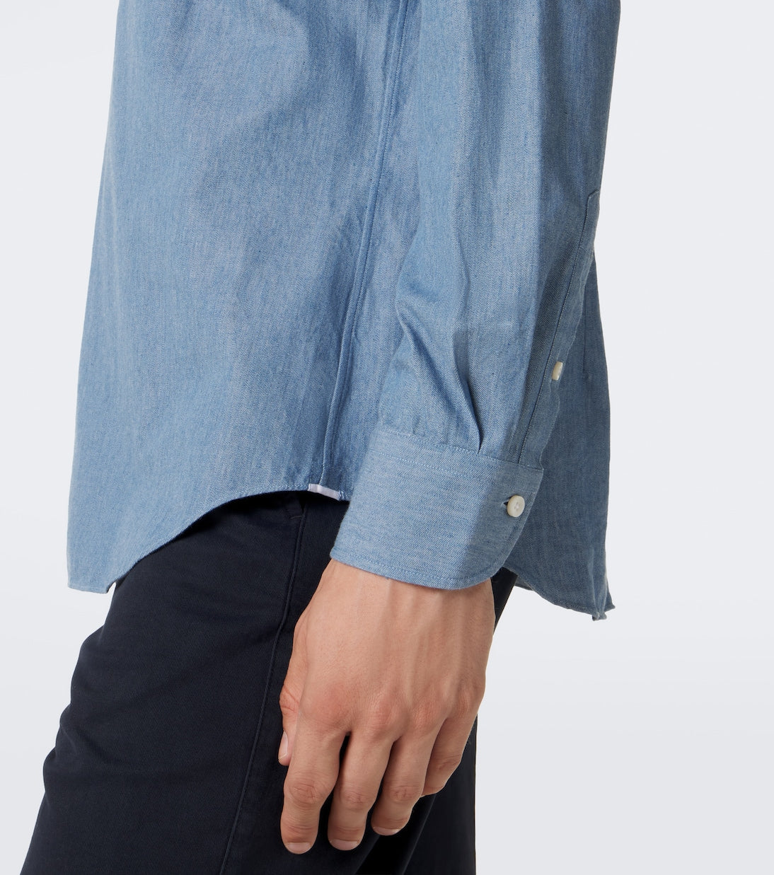 Slowear - Cotton chambray shirt