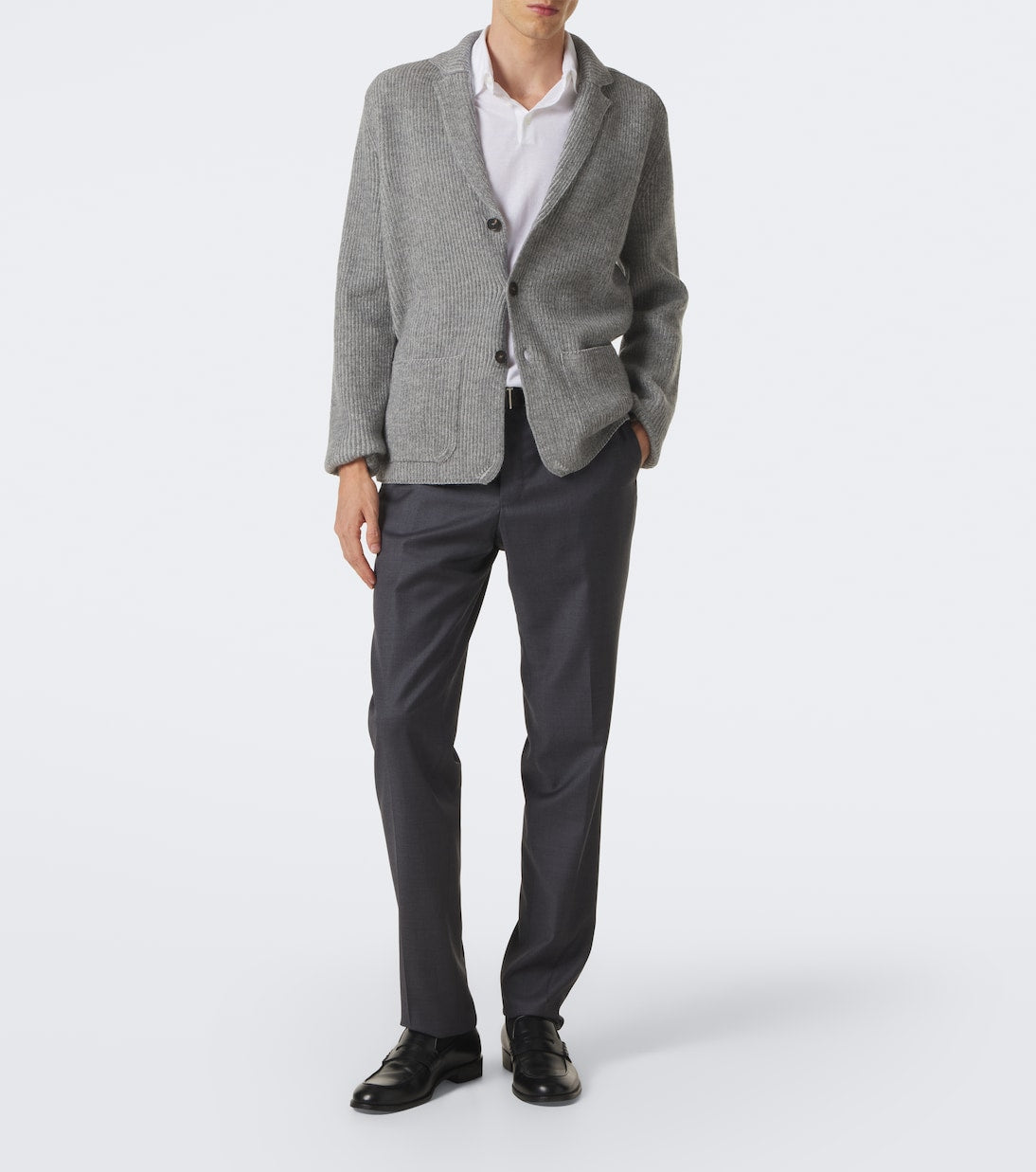 Slowear - Virgin wool flannel slim pants