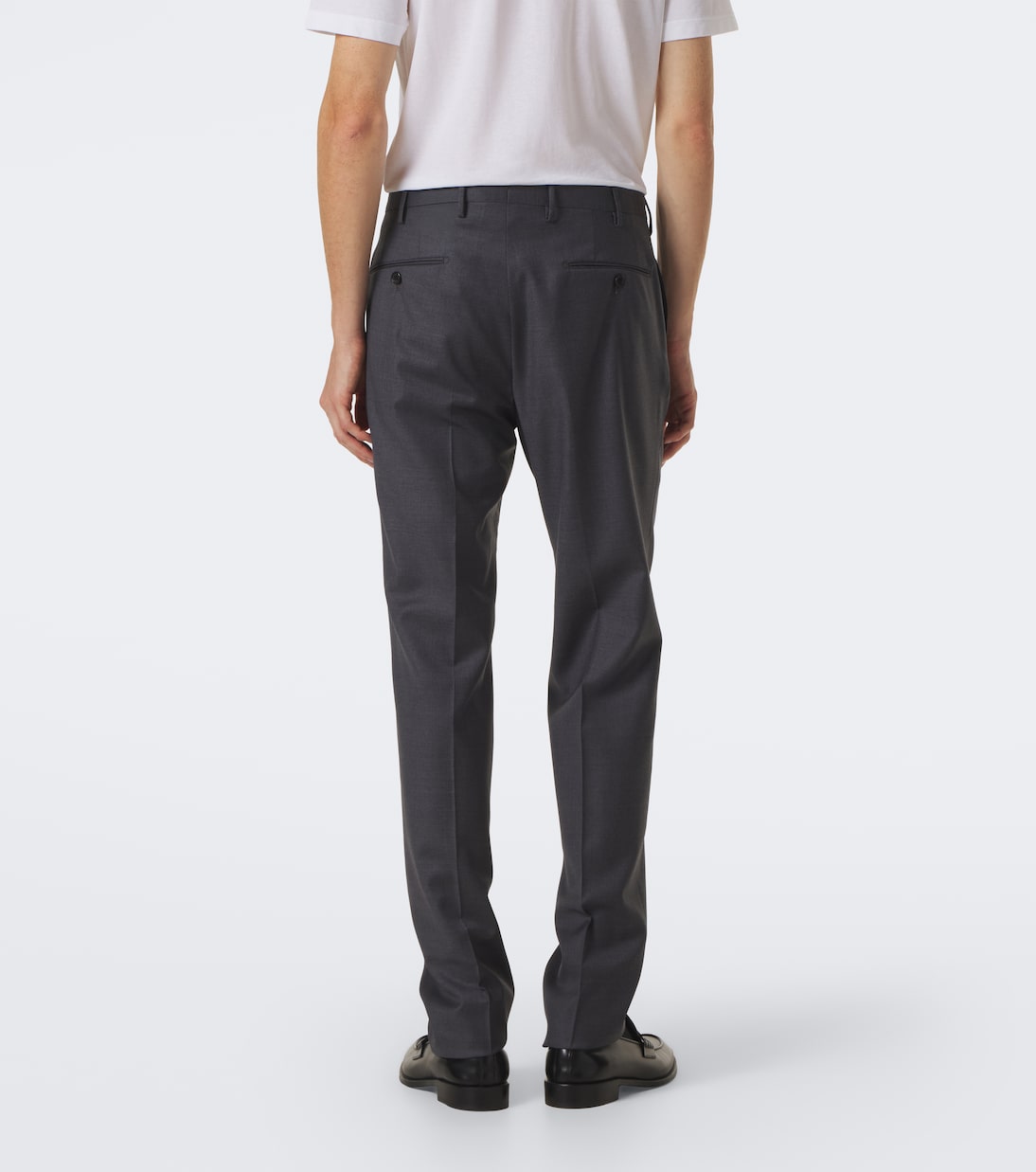 Slowear - Virgin wool flannel slim pants