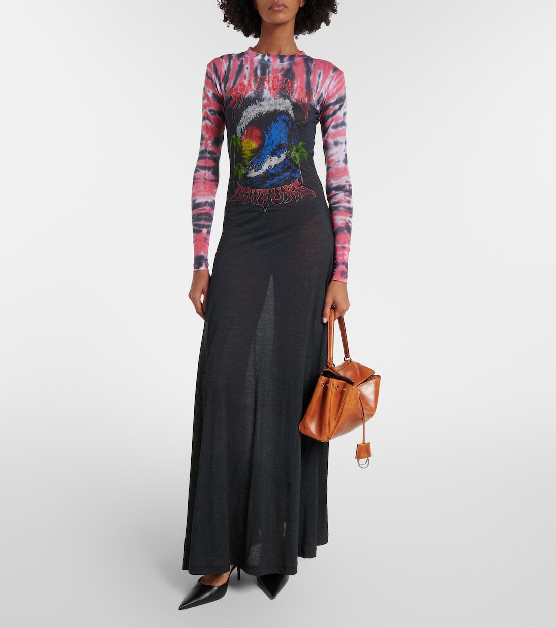Balenciaga - Rodeo Small leather top-handle bag