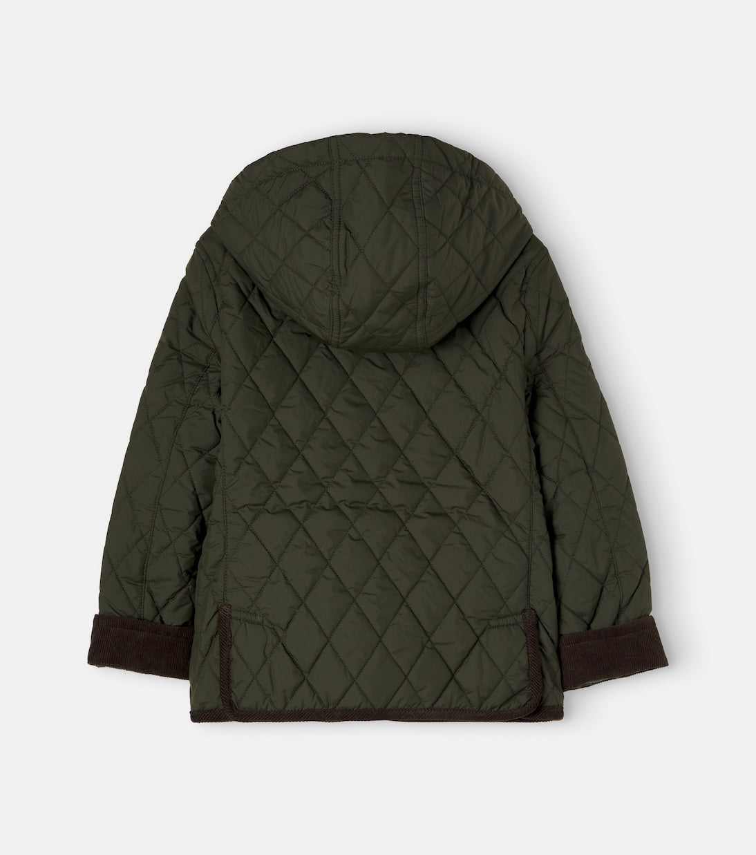 Polo Ralph Lauren Kids - Corduroy-trimmed quilted jacket
