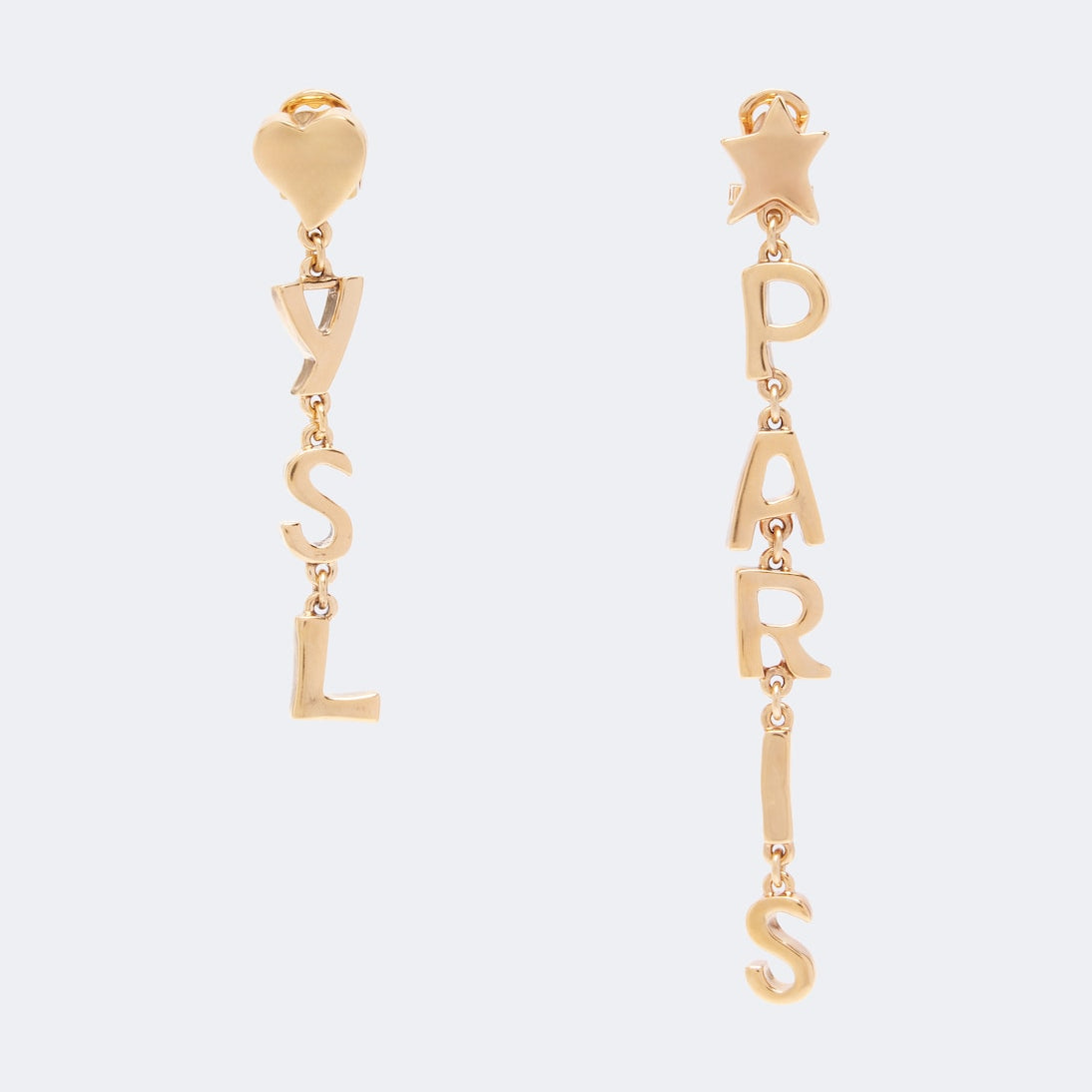 Saint Laurent - YSL Paris drop earrings