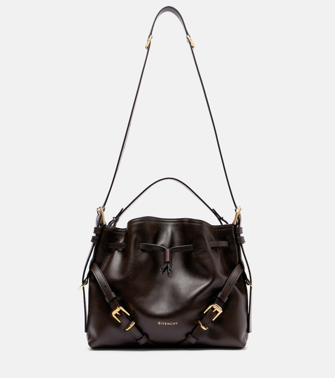 Givenchy - Voyou Bucket Small leather shoulder bag