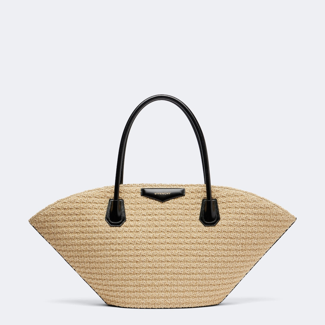 Givenchy - Antigona Small raffia-effect basket bag
