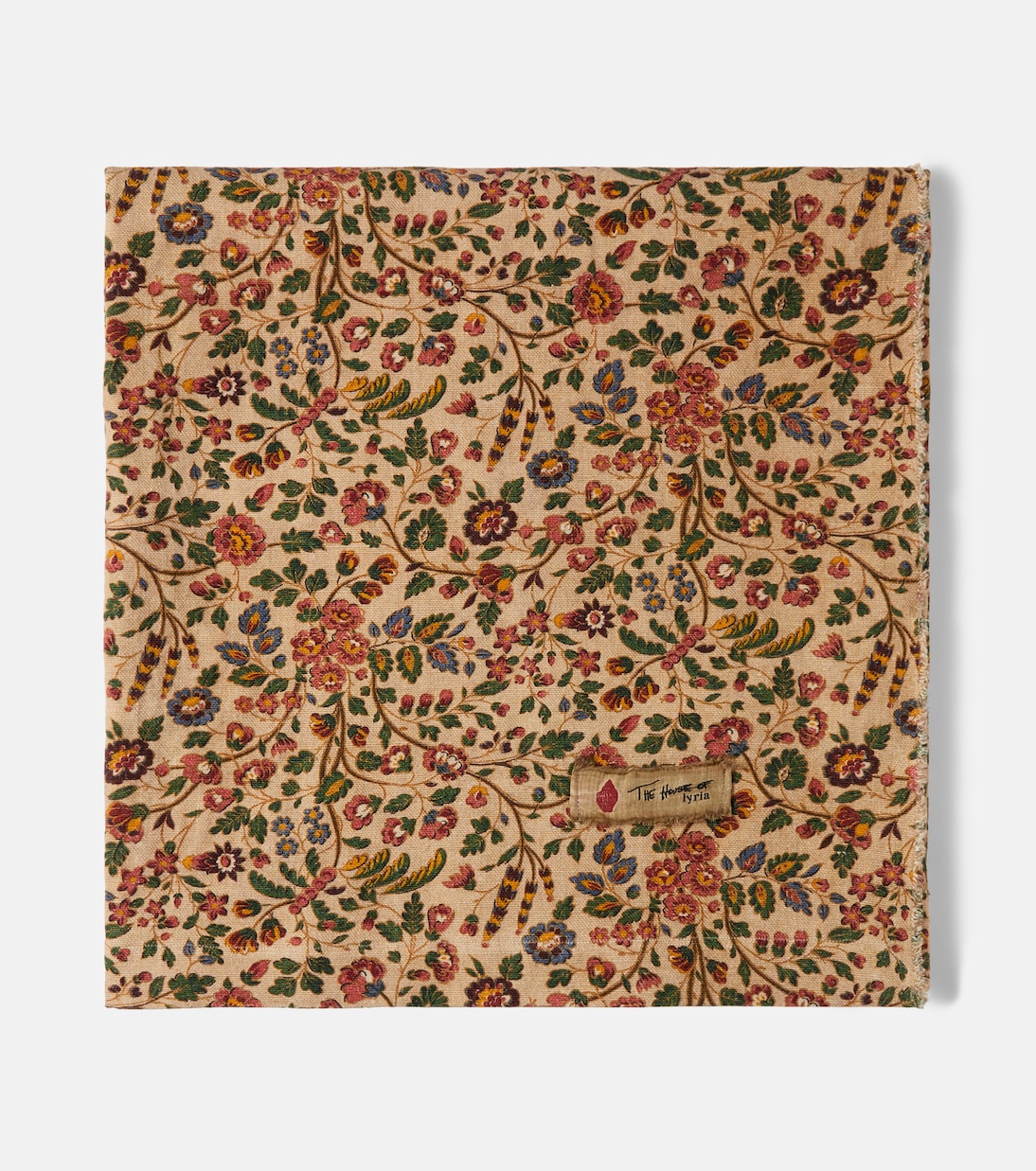 The House of Lyria - Neroli floral linen canvas picnic blanket