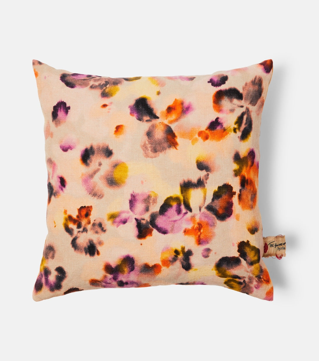 The House of Lyria - Amyris printed linen cushion