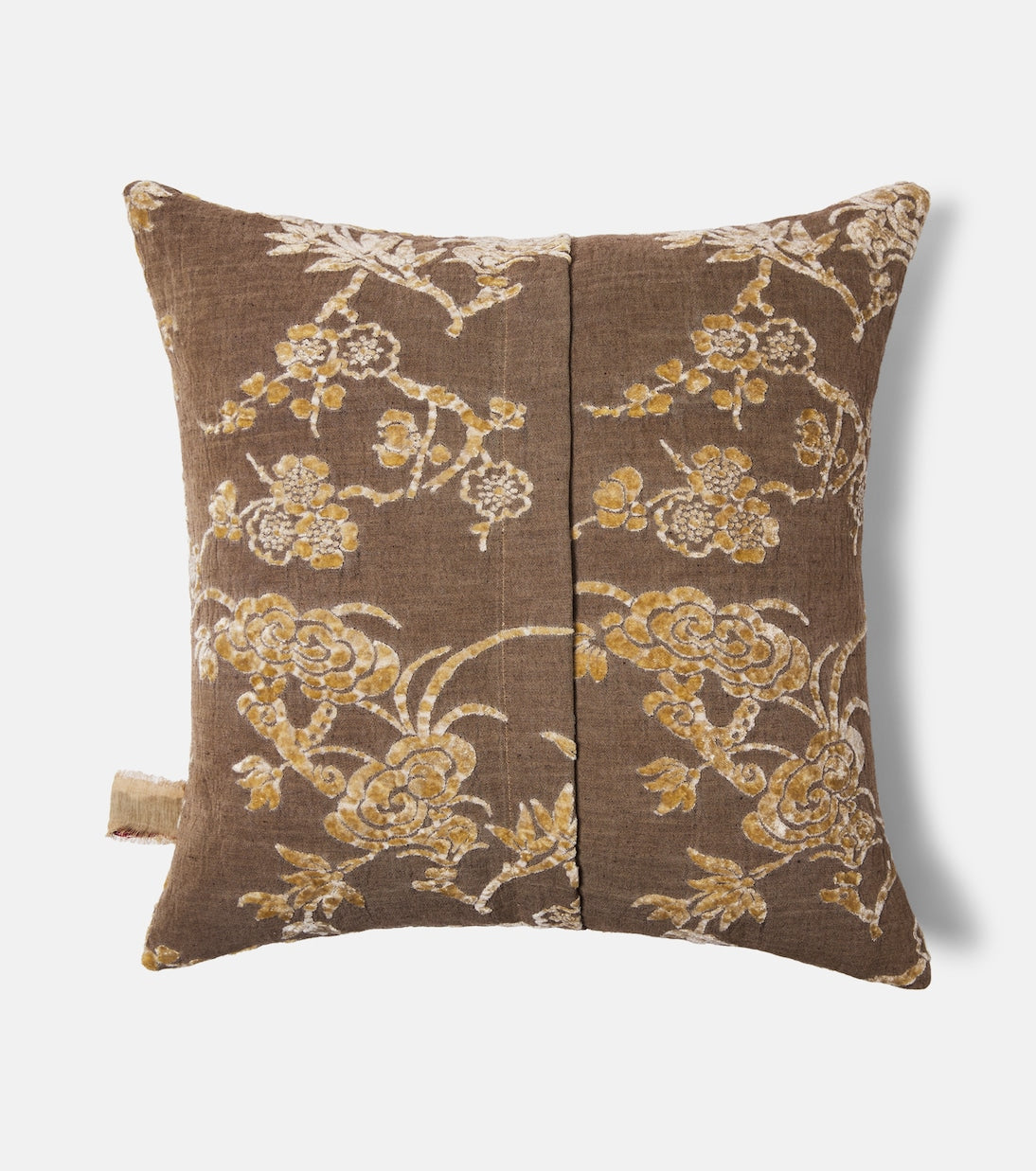 The House of Lyria - Cotognastro cotton and linen-blend cushion