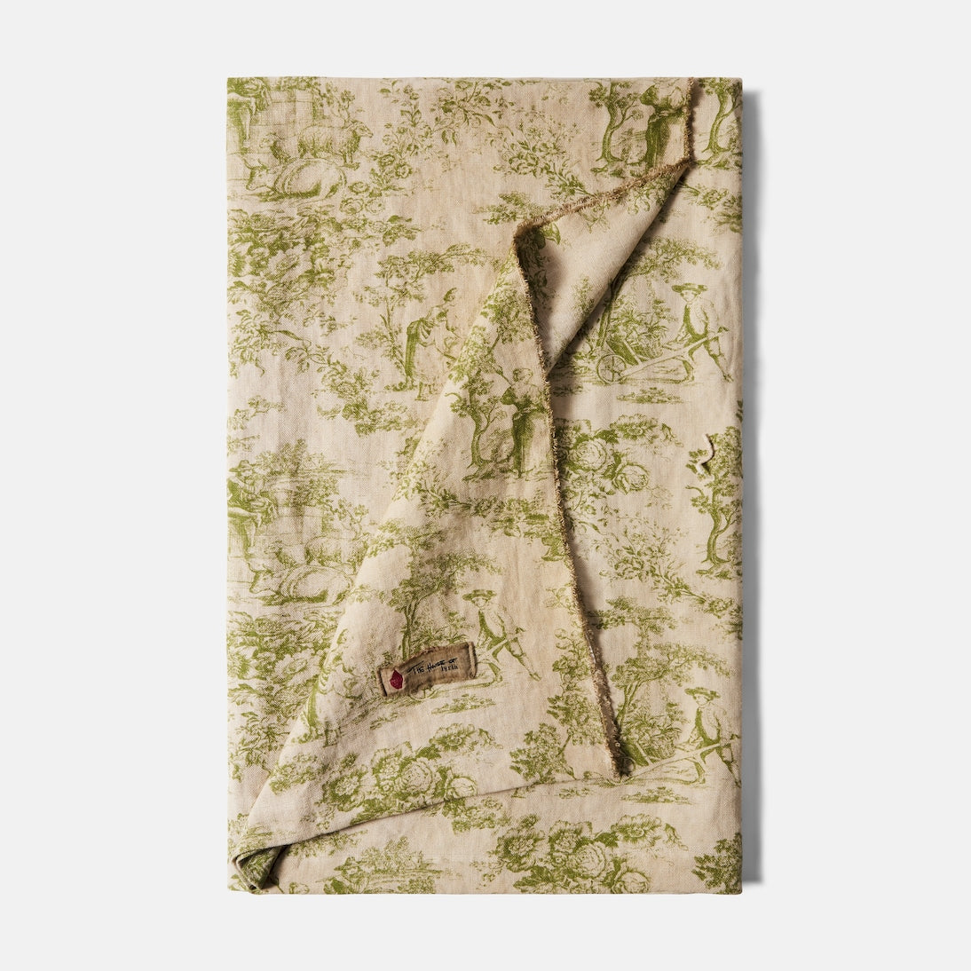 The House of Lyria - Glafira toile de jouy linen tablecloth