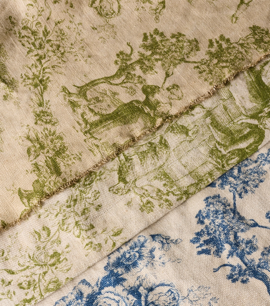 The House of Lyria - Glafira toile de jouy linen tablecloth