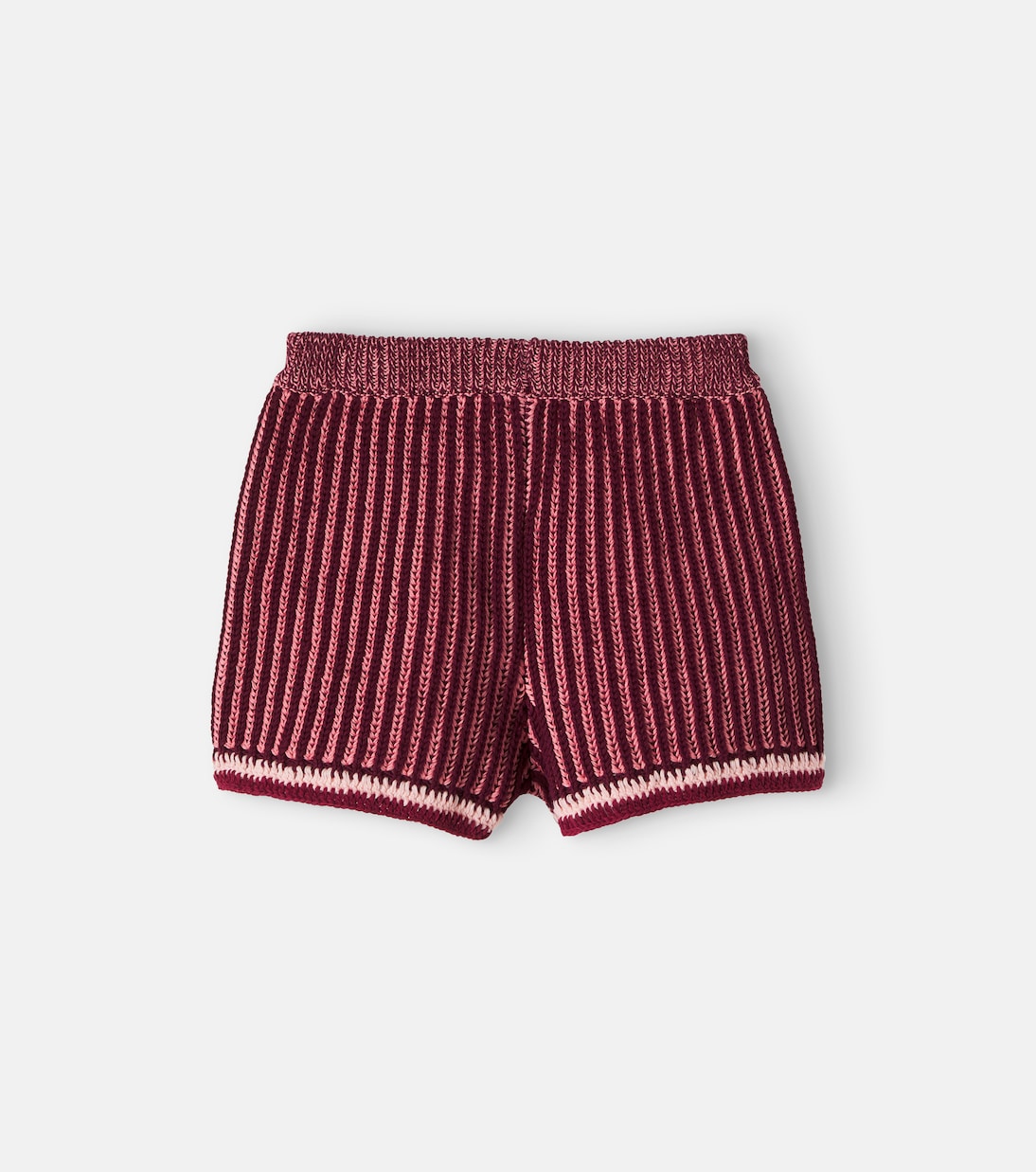 Zimmermann Kids - Knitted cotton shorts